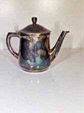 WMF Milch-, Teekanne, gebraucht, vintage in Neusilber