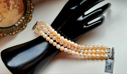 Vintage zuchtperlen armband - zuchtperlen,