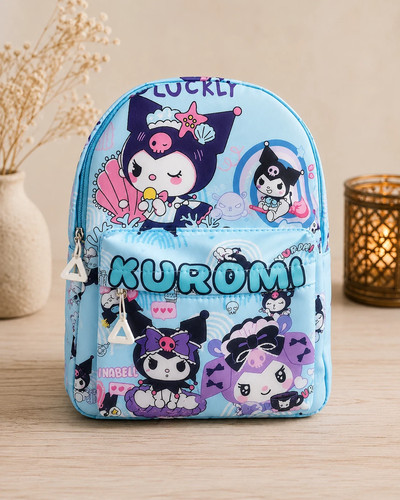 Kinder rucksack kuromi blau - rucksack,