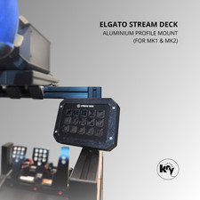 Elgato Stream Deck 15 MK1&2 Halter Alu Rig verstellbar Simracing