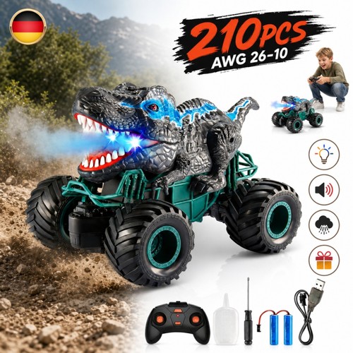 Dinosaurier auto rex - dinosaurier, rc