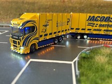 Herpa 316286 Scania Jacobsson beleuchtet Neu 1:87 H0 Beleuchtung