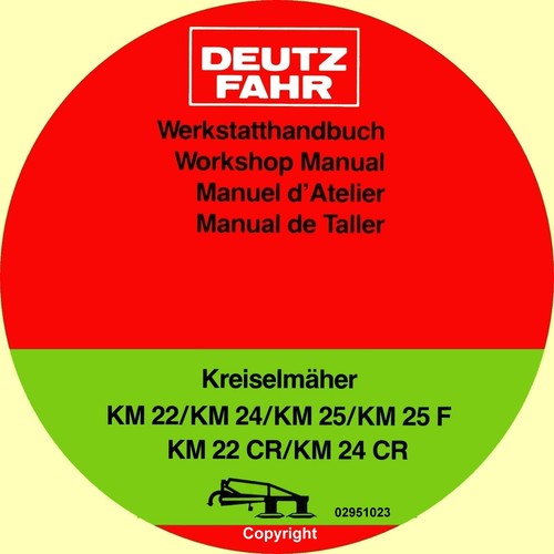 Werkstatthandbuch deutz fahr - deutz,