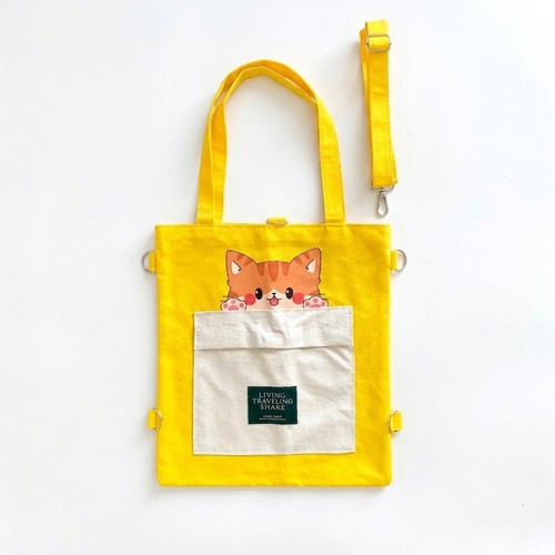 Süße katzen canvas - canvas, tasche