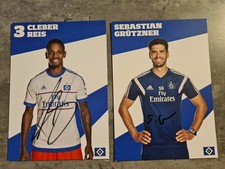 Original Autogrammkarte aus Sammlung - HSV 2015/16 Reis & Grützner