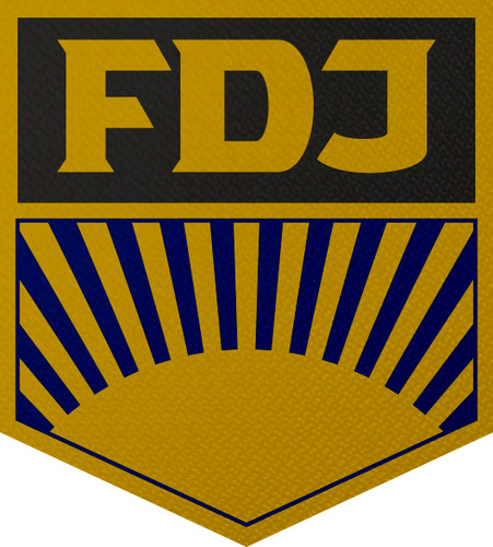 Aufnäher ddr fdj emblem - aufnäher,
