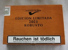 Zigarrenkiste leer - PFEIFEN HUBER - EDICION LIMITADA 2021 ROBUSTO (A307)