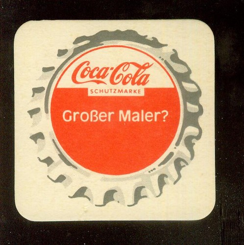 Bierdeckel coca cola - bierdeckel, coca-cola
