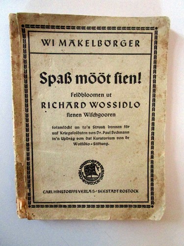 Wossidlo mecklenburg spaß - ,,