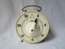 Junghans  Germany alte Laboruhr Stoppuhr 30min gut erhalten funktioniert