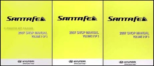 2007 hyundai santa - 2007, fe