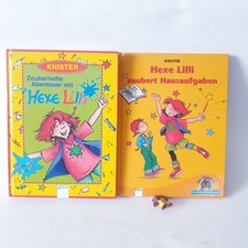2x Hexe Lilli Buch Bücher - Zauberhafte Abenteuer / Zaubert Hausaufgaben