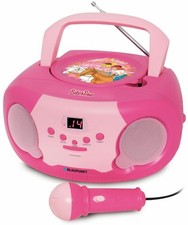 Blaupunkt CD Player mit Mikrofon Radio UKW Kinder Stereoanlage Boombox Tragbar