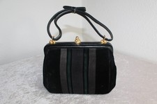 Vintage Samt Handtasche 60er