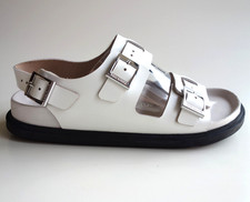 Neu BIRKENSTOCK Leder Sandalen CANNES (Milano) EXQUISIT Weiß US9 EU40 UK7