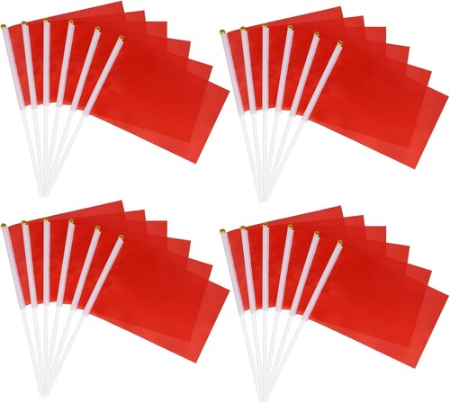 Kleine rote flagge - kleine, 24