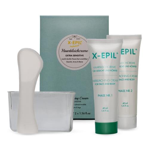Epil haarbleichcreme 2x40 - x-epil, ml