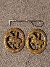 Deutsches Reiterabzeichen, 3. Klasse Bronze, alte + neue Ausfertigung, Nachlass