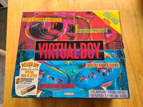Nintendo virtual boy konsole - nintendo,