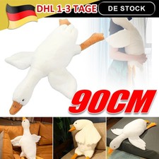Riesige große Gans Ente Plüschtier Kuscheltier Kissen Flügel Dekoration Vogel