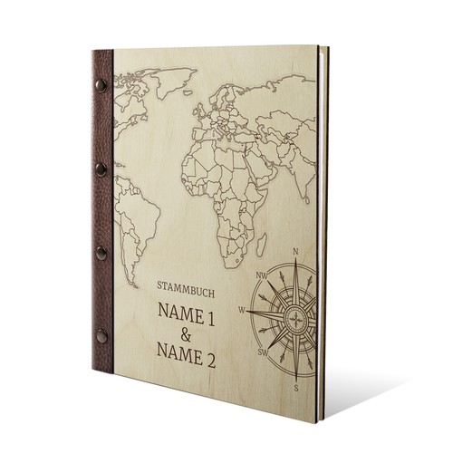 Personalisiertes stammbuch - personalisiertes,