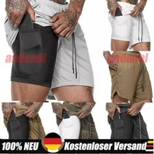 Herren 2 in 1 Shorts Fitness