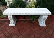 Gartenbank Dekor "Blatt"