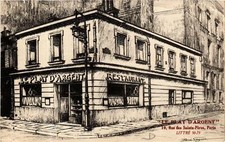 CPA PARIS 7. LE PLAT D'ARGENT