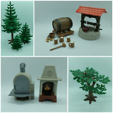 Playmobil® Brunnen Bäume Schmiede Deko / Zubehör / Mittelalter / Burg / Auswahl