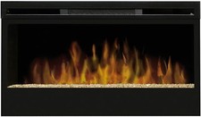 DIMPLEX Einbaukamin, Wandkamin, Synergy 50", Optiflame®Effekt,1100 W IR FB 