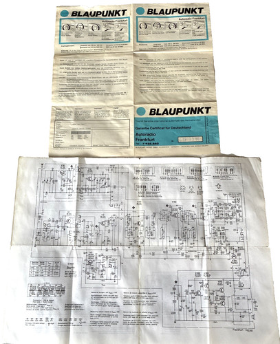Shabby blaupunkt autoradio - shabby,