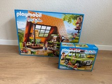 Playmobil 6887 Großes Feriencamp  + 6889 Jeep mit Kajaks  Family Fun NEU/OVP 