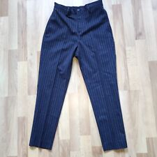 Herren Hose, Blau Weiß Gestreifte, Carrot Fit, Gr.38/32, Top Zustand