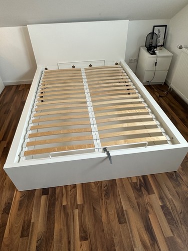 Ikea malm bett 140x200 - bett, weiß