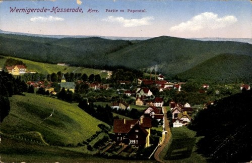 Hasserode wernigerode im - ak,