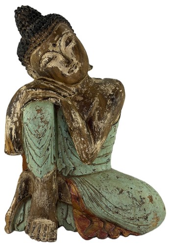60cm holzbuddha buddha holz - holzbuddha,