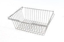 alter Einkaufskorb aus DDR Zeiten Drahtkorb Fahrradkorb Erntekorb Metall