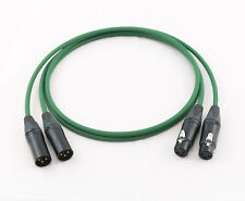 1 Paar NF Phonokabel XLR Kabel SC-Albedo, 2 x 0,20 mm²  Neutrik XX Serie schwarz