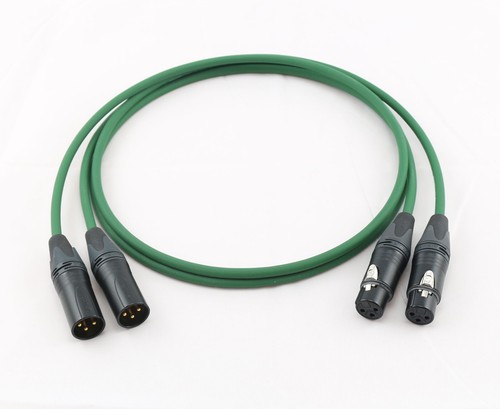 Paar phonokabel xlr - nf, kabel