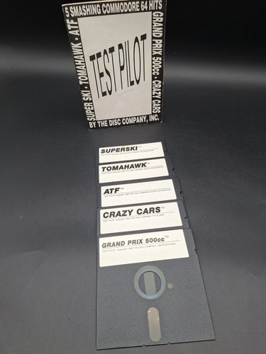 C64 test pilot spiele - c64, 5