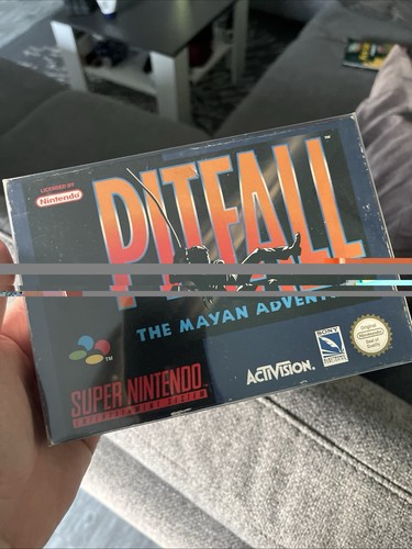 Pitfall super nintendo spiel - -,