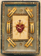 Reliquientafel Klosterarbeit