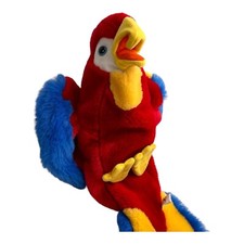 Glasurit Papagei Handpuppe Puppentheater Werbemittel Vogel selten