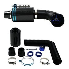 ECHT Carbon Power Sportluftfilter Airbox Air Intake Flex Schlauch universal Set