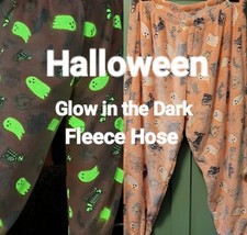 NEU Halloween Schlafanzug Jogging Pyjama Kuschel Hose Flanell Fleece Gr.48 ,2XL 
