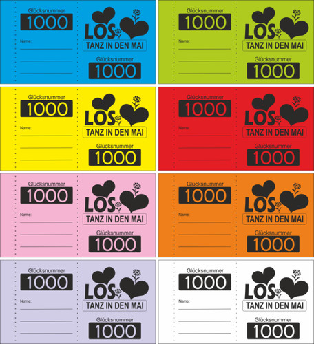 1000 doppelnummern tanz - "tanz, in