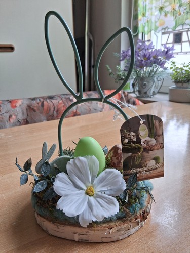 Ostergesteck birkenscheibe - ostergesteck,,