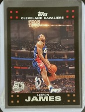 Lebron James - 2007-08 Topps Basketball - Dunk #23