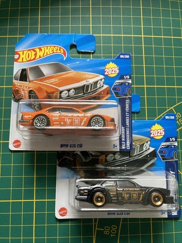 Hot wheels set - bmw, csi