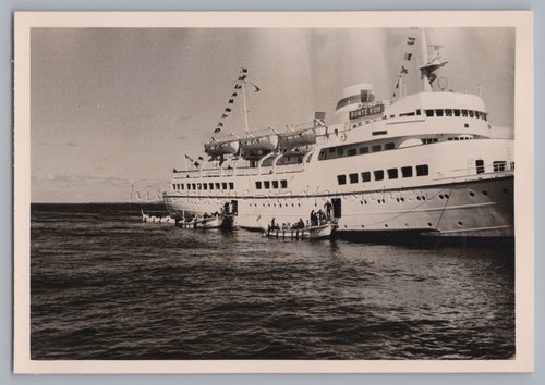 Helgoland 1961 dampfer bunte - 1961,